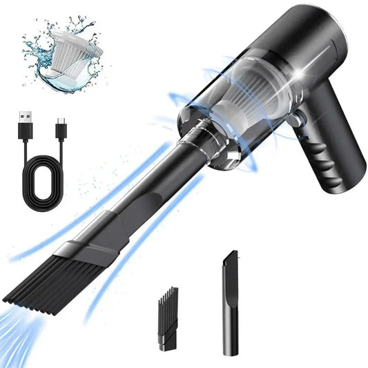 Aspiradora de Mano Inalámbrica 120W - Uso Doble Casa y Coche