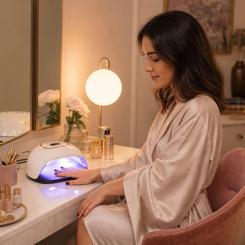 Salón de belleza en casa